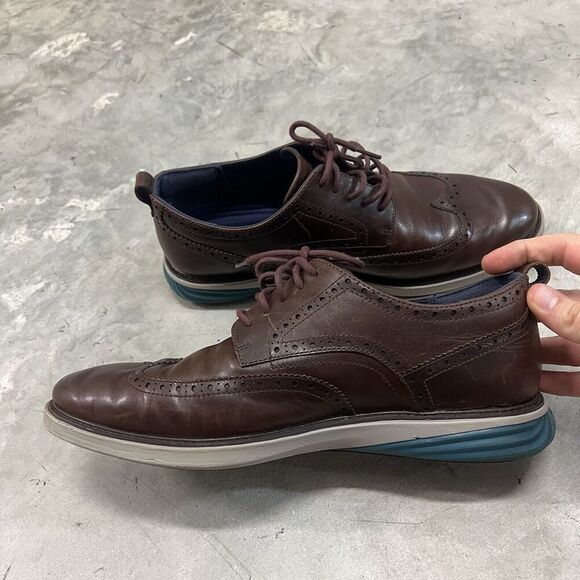 Cole Haan Men's Grand Evolution Wingtip Oxford Style C35907 Size 12 - Picture 4 of 8